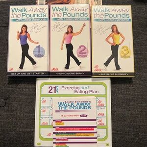 VHS: Walk away the Pounds, 21 Day Exercise/Eating Plan